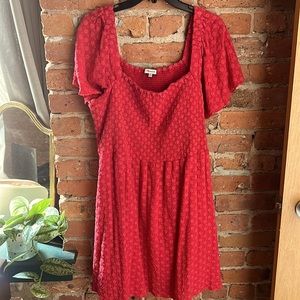Madewell smocked dress